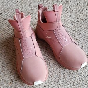 High top Puma shoes
